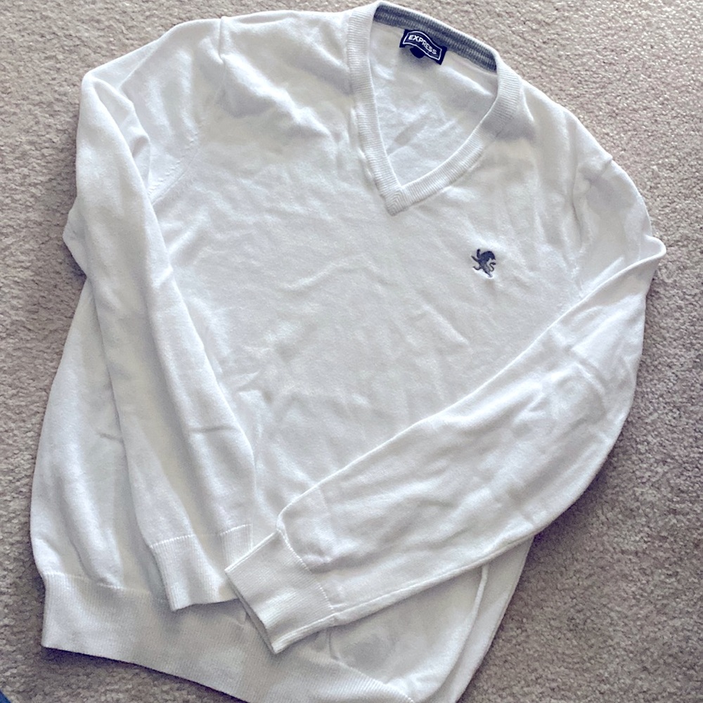 LIKE NEW Men’s Express V neck sweater